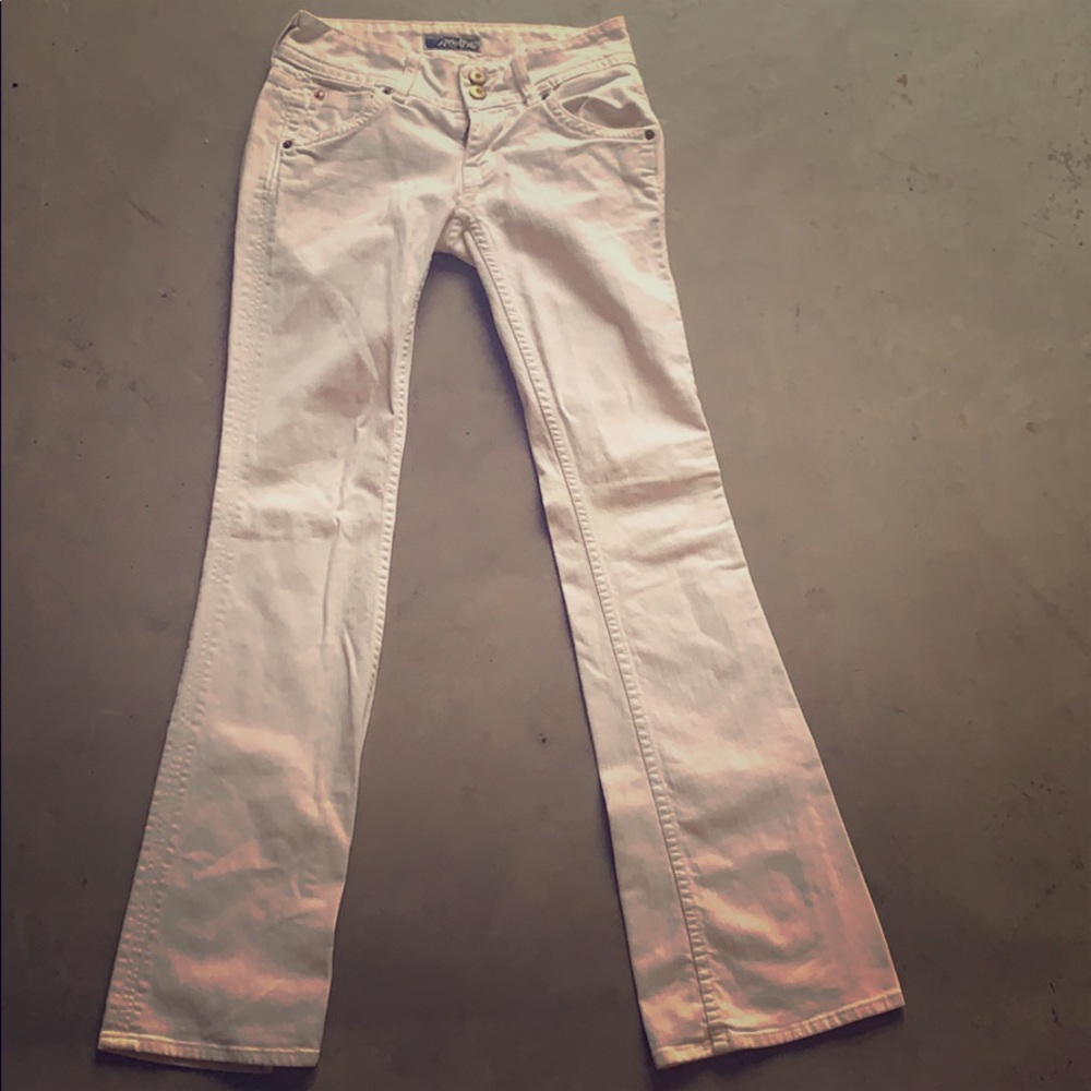 White jeans